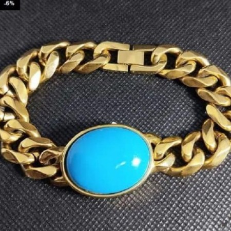 316L Stainless Steel Salman Khan Style Gold Bracelet SB-004