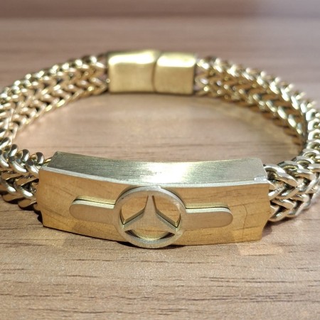 Cuban Chain Mercedes Bracelet For Men [SB-007]